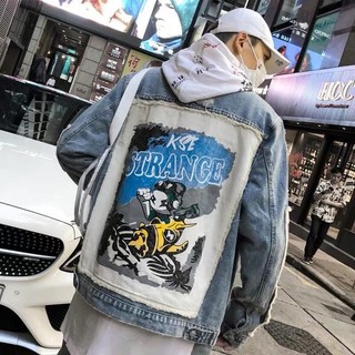 Áo khoác Jean Nam Nữ Unisex Hàn Quốc