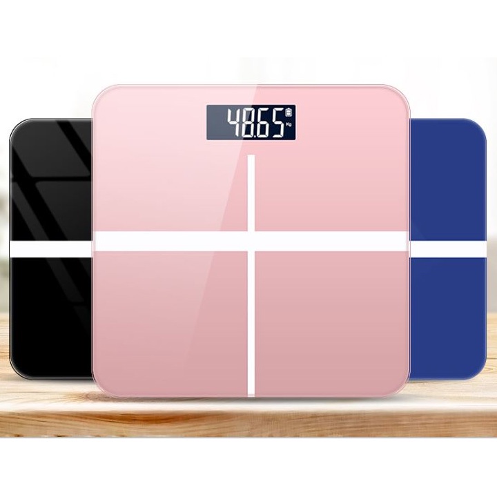 Cân Sức Khỏe Điện Tử Thông Minh - Cân Điện Tử Chữ Thập Kính Cường Lực Bảo Hành 12 Tháng