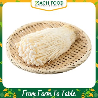 Nấm Kim Châm Trắng THT (Khay 150g)