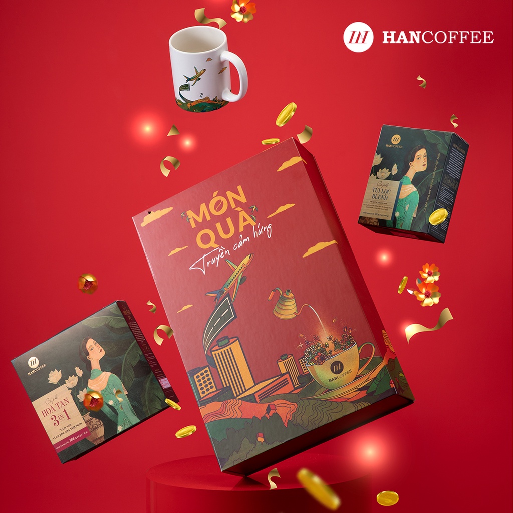 Hộp Quà Tặng TRUYỀN CẢM HỨNG HANCOFFEE (QUA-CH)