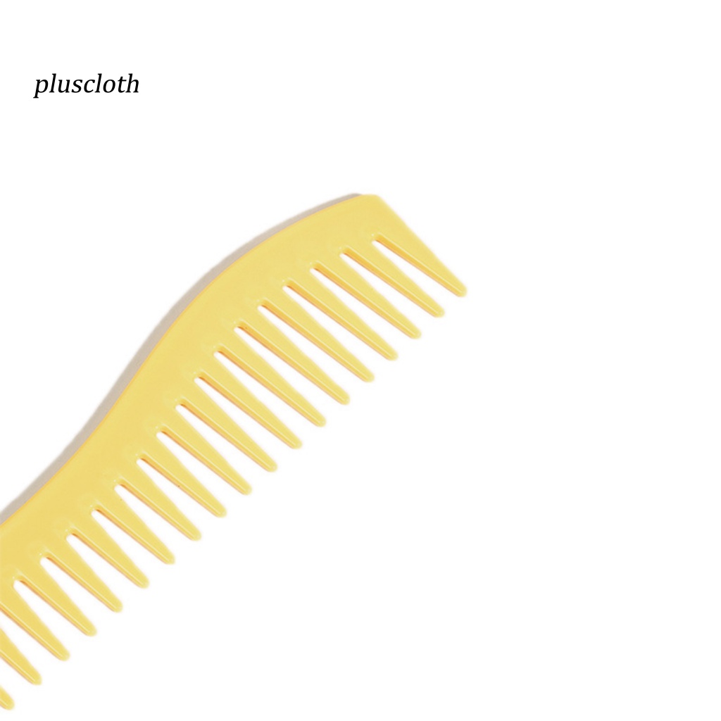 Lược Chải Tóc Răng Thưa Bằng Nhựa Tiện Dụng Cho Salon