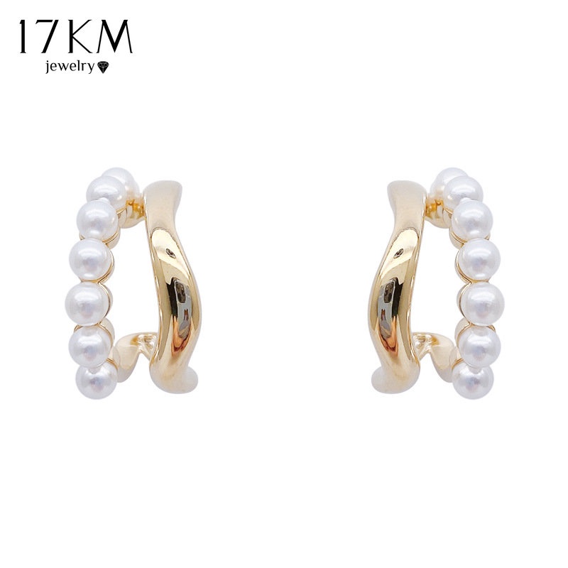 Đôi bông tai ngọc trai 17KM thời trang cho nữ