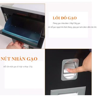 [CHÍNH HÃNG] FASTER THÙNG GẠO GƯƠNG FS RC15B