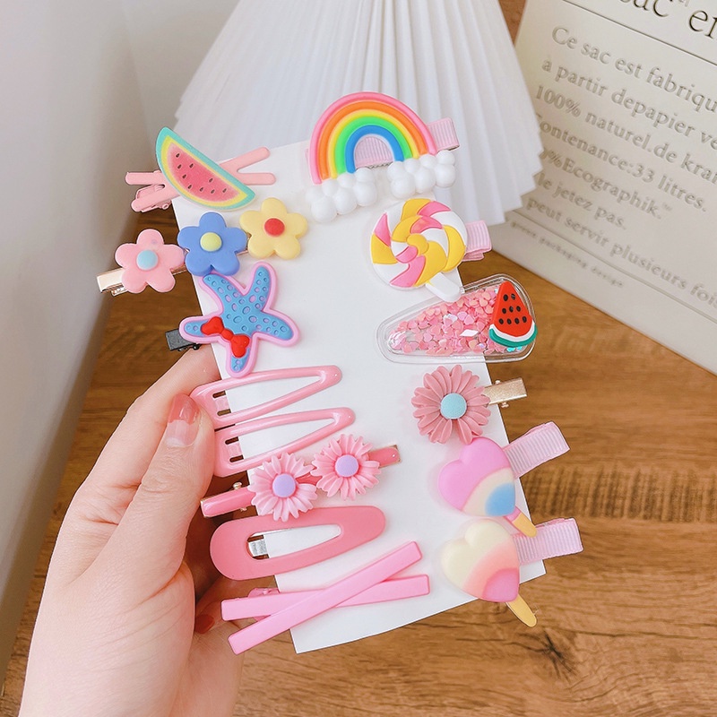 SET 14 KẸP TÓC ĐÁNG YÊU CHO BÉ GÁI 🌟 FREESHIP 🌟