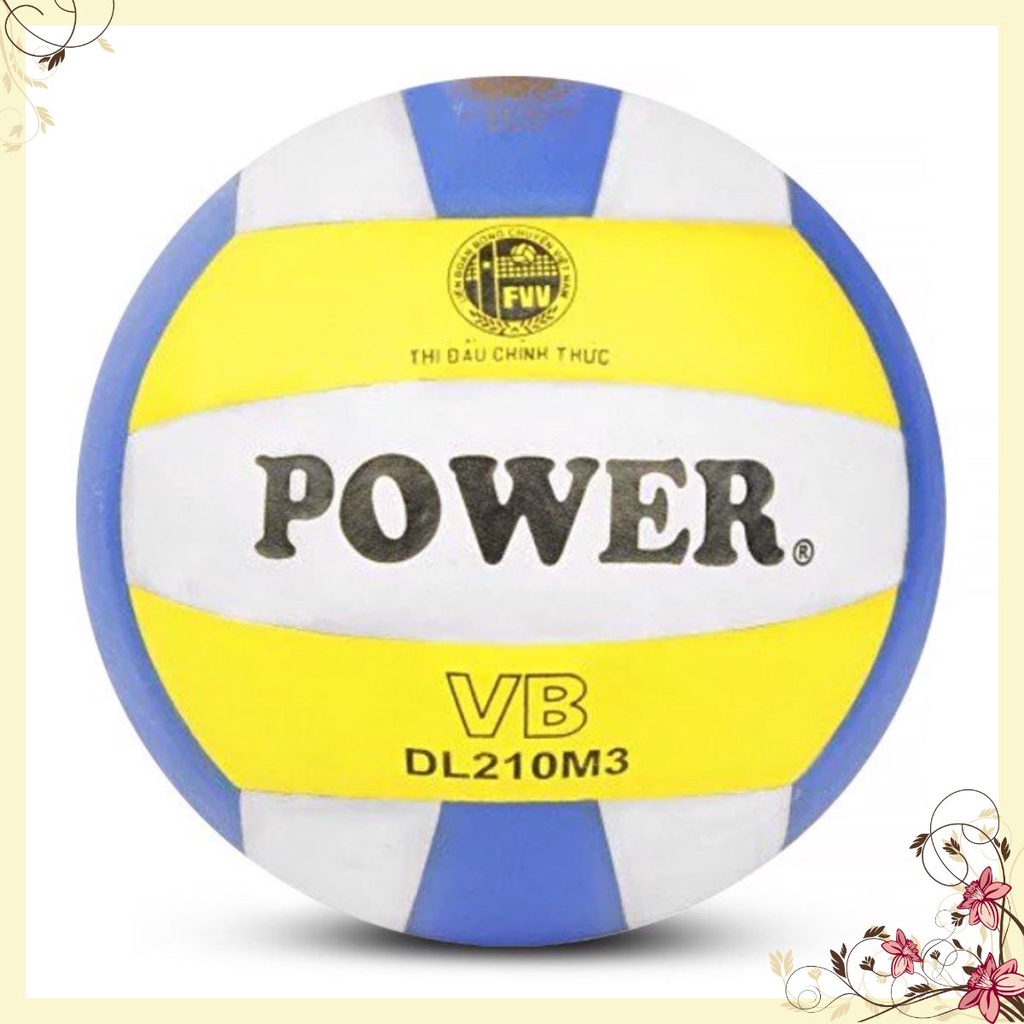 {Chính hãng+Tặng quà} Quả Bóng Chuyền Động Lực DL 210M3 Cao Cấp Power - longshen99