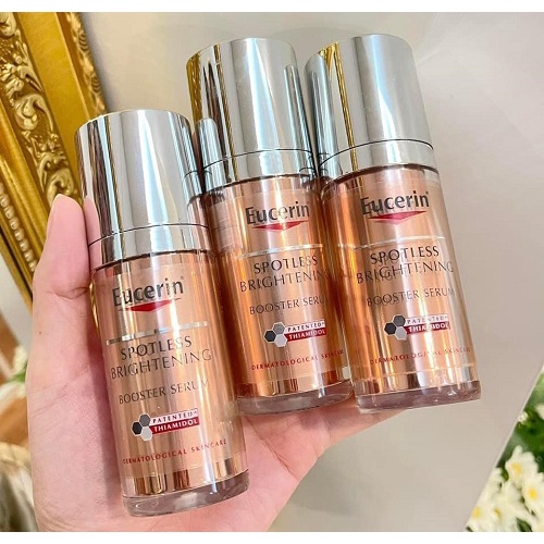 Tinh chất giảm thâm nám và dưỡng trắng da Eucerin Spotless Brightening Booster Serum 30ml TẶNG SRM facial 100ml