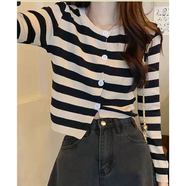 Áo khoác cardigan NZN dệt kim mỏng thiết kế vạt bất đối xứng thời trang mới thoải mái cho nữ