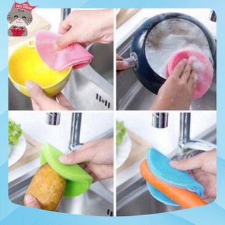 Miếng rửa bát silicon thay thế giẻ rửa bát