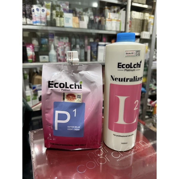 Kem uốn/ ép Ecolchi mùi thơm