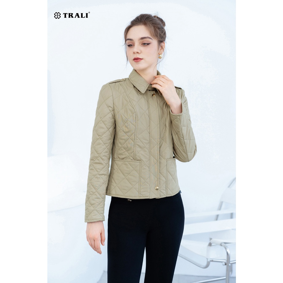 Áo Phao Nữ TRALI 18014 Màu Vàng