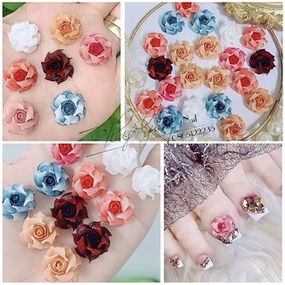 Hoa bột nail _ hoa nail đính móng(  fom chân )