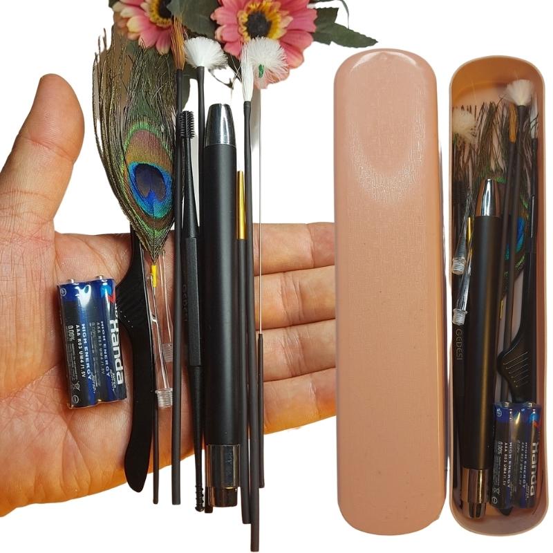 Dụng Cụ Lấy Ráy Tai, Bộ Lấy Ráy Tai 5 - 20 Món Tích Hợp Đèn Soi Chuyên Nghiệp Dùng Cho Cả Gia Đình