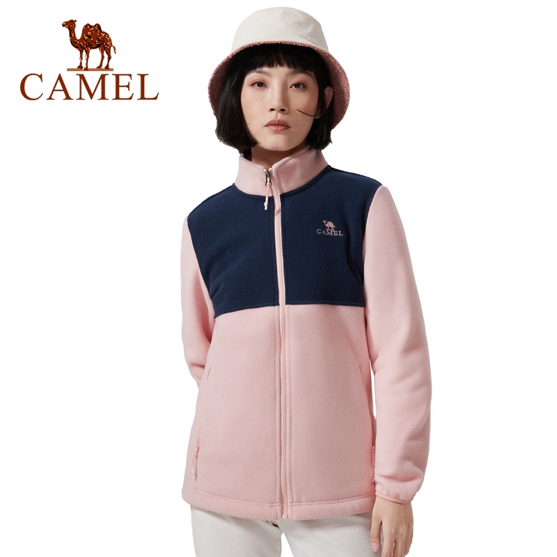 Áo khoác cardigan CAMEL cổ đứng chống gió giữ ấm thời trang dành cho cả nam và nữ