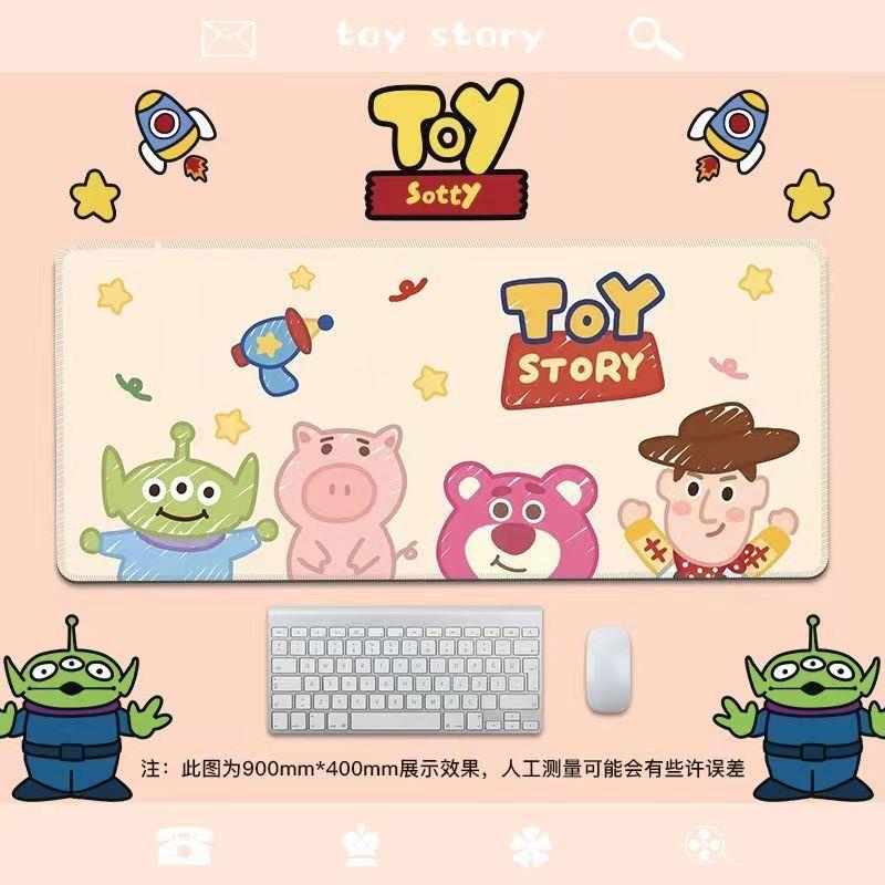 Tấm Lót Chuột Và Bàn Phím In Hình Buzz Lightyear Dễ Thương