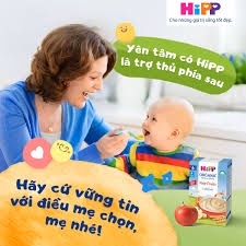 Bột ăn Dặm Hữu Cơ Hipp Cho Trẻ Từ Sơ Sinh 250g