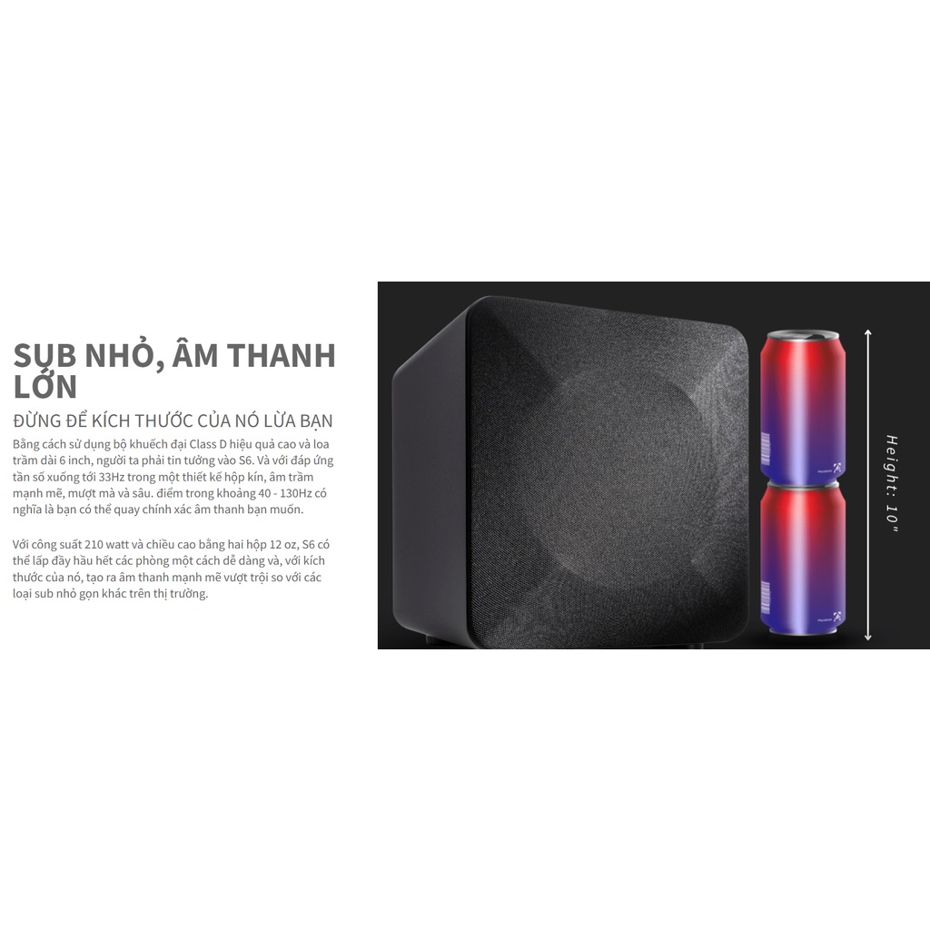 Loa Subwoofer Audioengine S6 Chính Hãng
