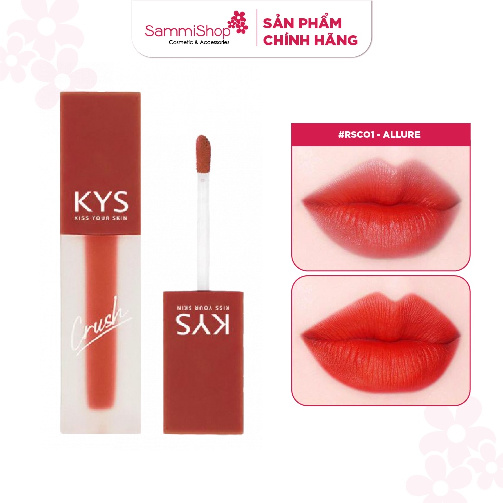 Son kem KYS chocolate Mate Liquid Lipstick - Crush 3.5g