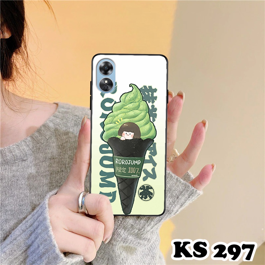 Ốp lưng Oppo A17 - A17k in hình Ngân hà &amp; Roro Jumb - Chất liệu TPU cao cấp