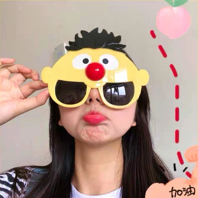 Mắt Kính Hình Gấu Trúc Hoạt Hình Vui Nhộn Cho Tiệc Sinh Nhật