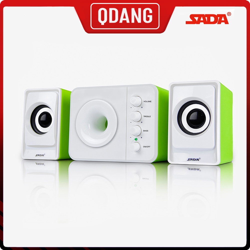Loa Nghe Nhạc Máy Vi Tính PC SADA D-205 Công nghệ mới cực hay siêu bass
