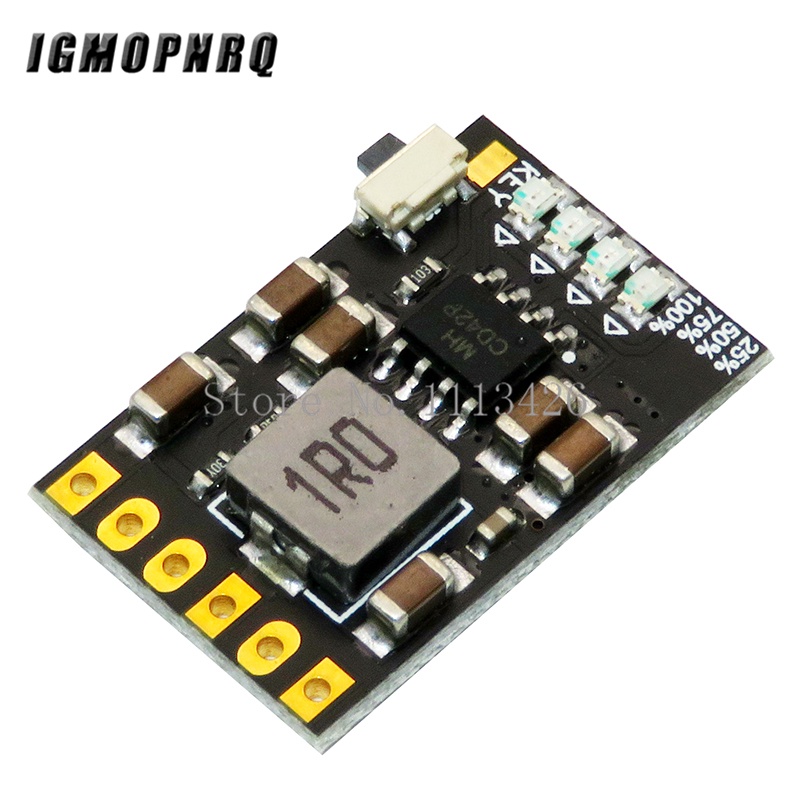 Bảng Mạch Tăng Áp Pin Lithium 3.7V 4.2V 2A 5V Chuyên Dụng Chất Lượng Cao