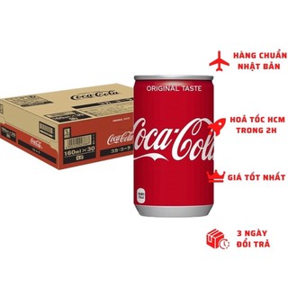 1 thùng 30 lon coca cola nhí nhật bản lon mini 160ml - nội địa nhật
