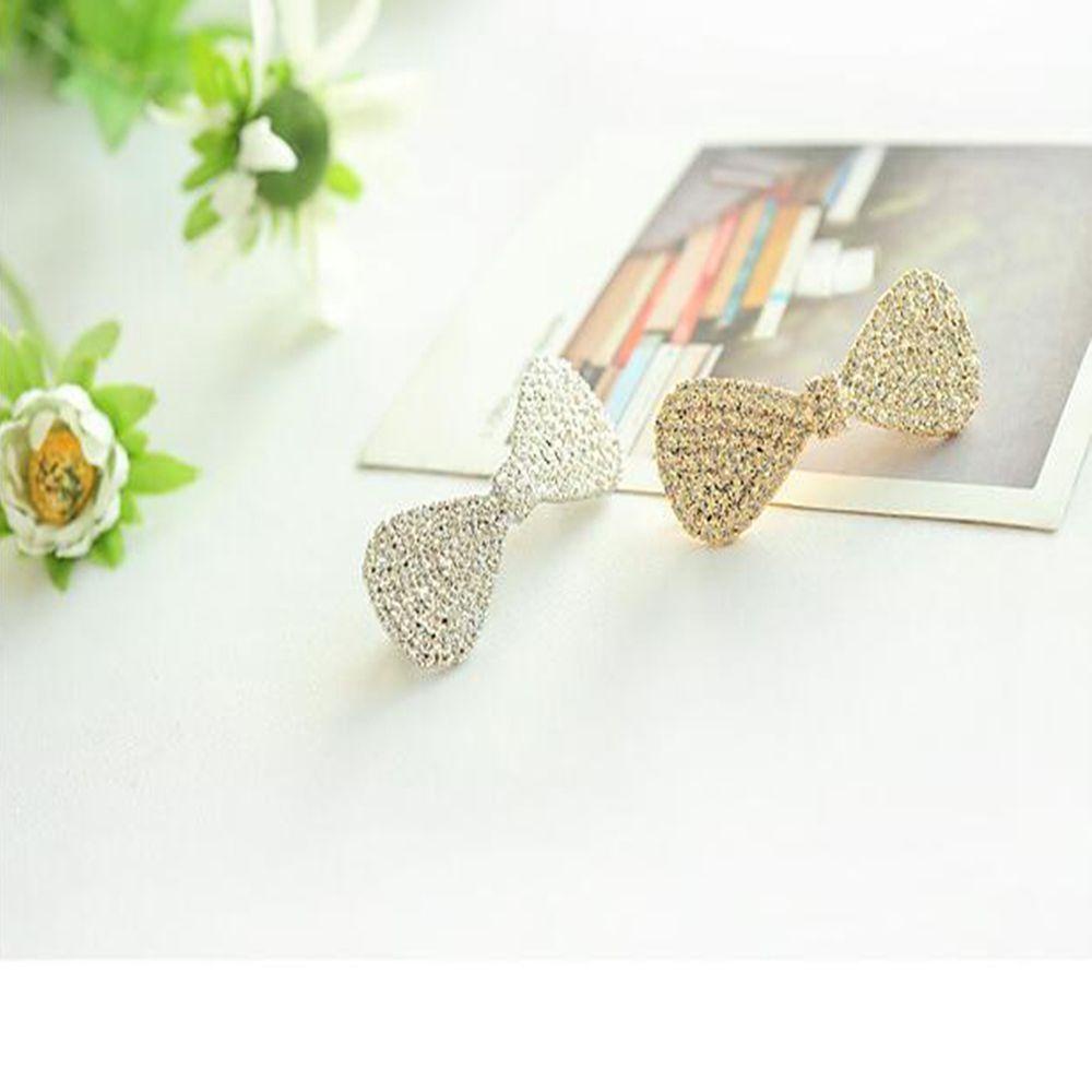 FORBETTER Kẹp Tóc Dạng Nơ Phong Cách Hàn Quốc Cho Nữ