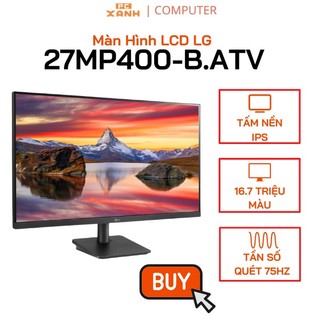 Màn Hình LCD LG 27 Inch 27MP400-B.ATV (1920x1080/ VA/ 75Hz/ 5ms) Hàng Chính Hãng - Bảo Hành 36 Tháng