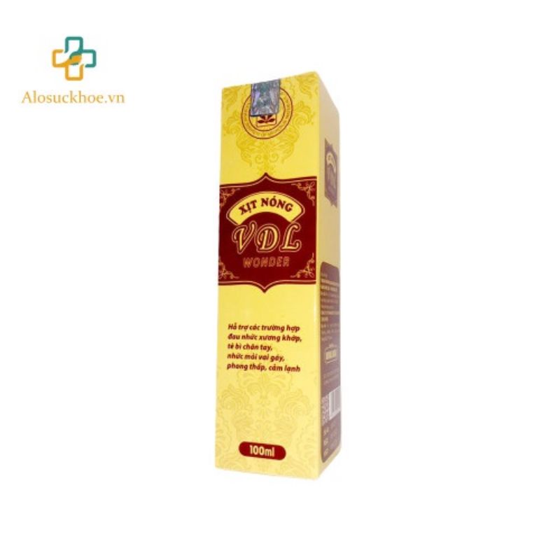 Xịt nóng VDL 100ml