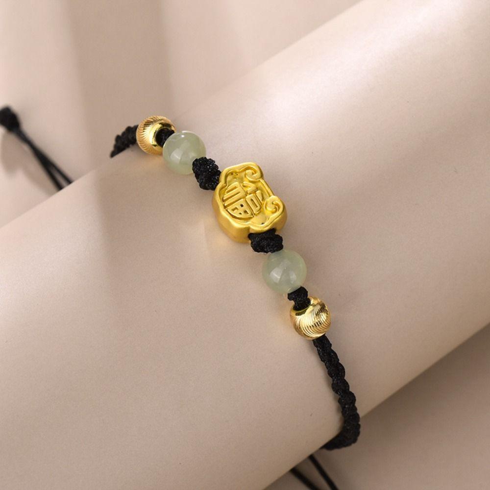 Vòng Tay Dây Xích Phong Cách Trung Hoa Cổ Điển Dễ Thương Thanh Lịch Thời Trang