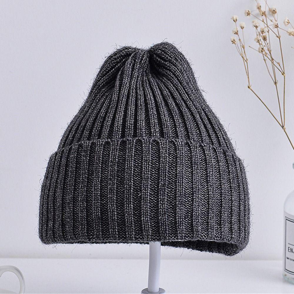 MIH Mũ Len Màu Sắc Nhã Nhặn Dành Cho Bé