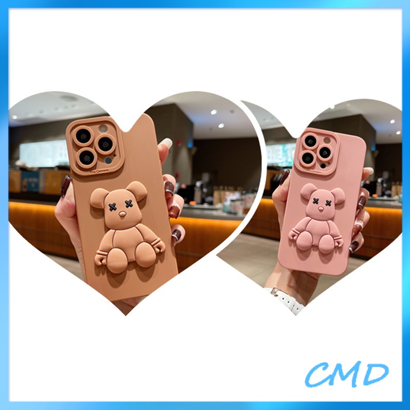 ốp iphone Điện Thoại TPU Hình Gấu 3D 6/6plus/6s/6splus/7/7plus/8/8plus/x/xr/xs/11/12/pro/max/plus/promax/-068