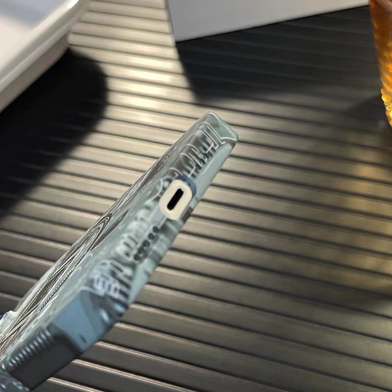 Ốp Điện Thoại PC Cứng / Mỏng Màu Xám / Xanh Lá Cho compatible for iPhone 14 13 12 Pro Max