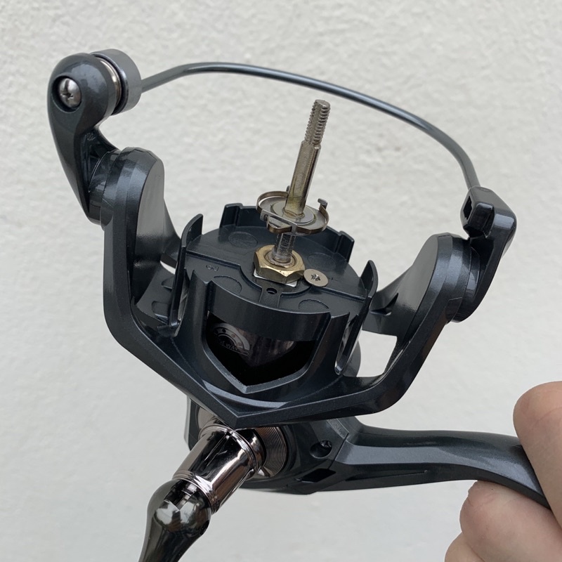 Máy câu cá kim loại Deukio DA 3 bạc đạn quay mượt tải khoẻ