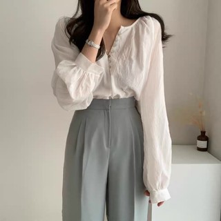 (Trả order) Áo sơ mi Hàn Quốc