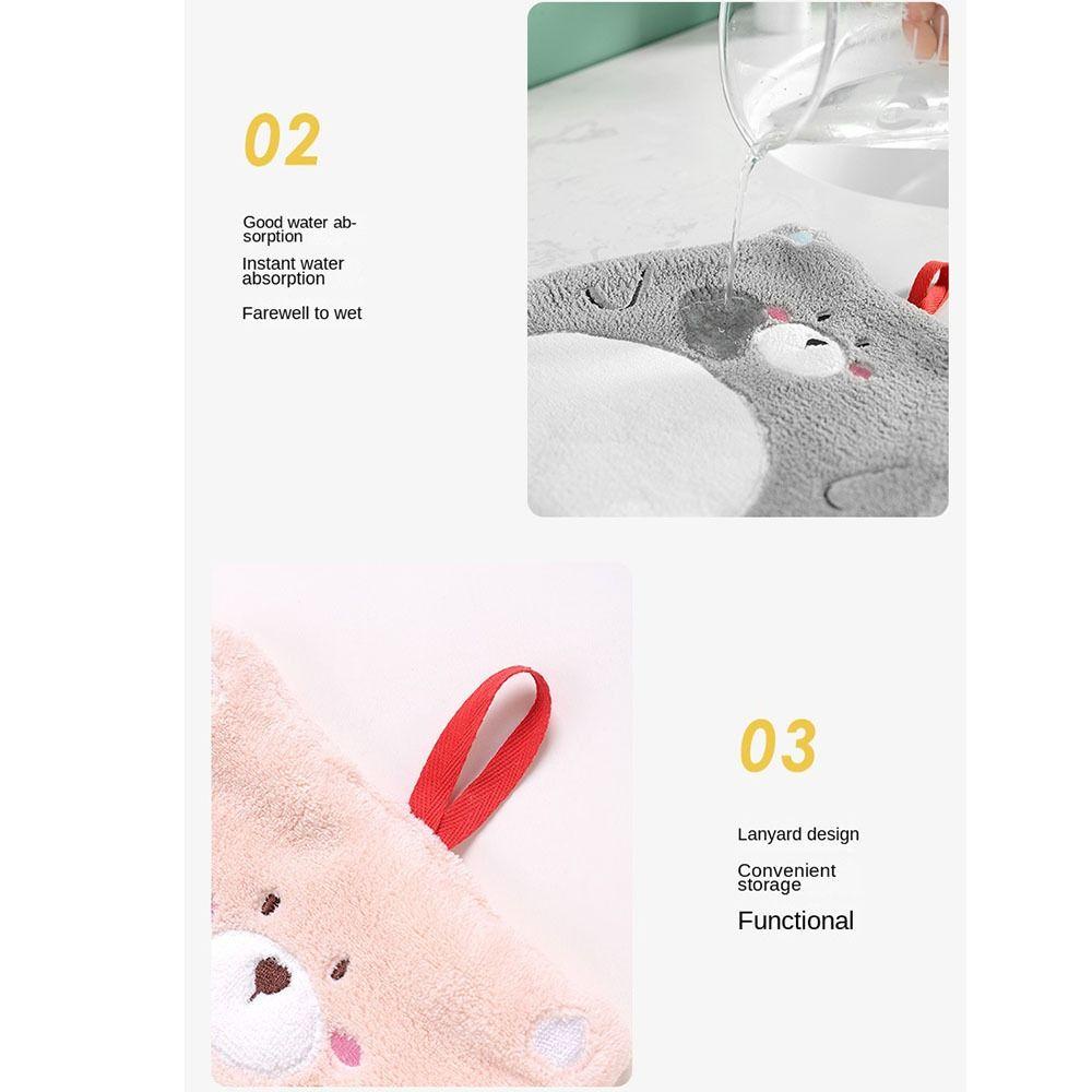 1 Khăn Lau Tay Bằng Lông Cừu San Hô Dành Cho Trẻ Em
