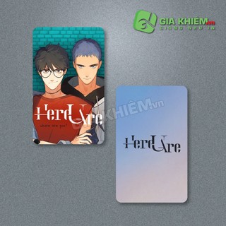 Photocard HERE U ARE - Size 9x5.5cm