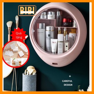Kệ mỹ phẩm- hộp đựng mỹ phẩm treo tường chống buị