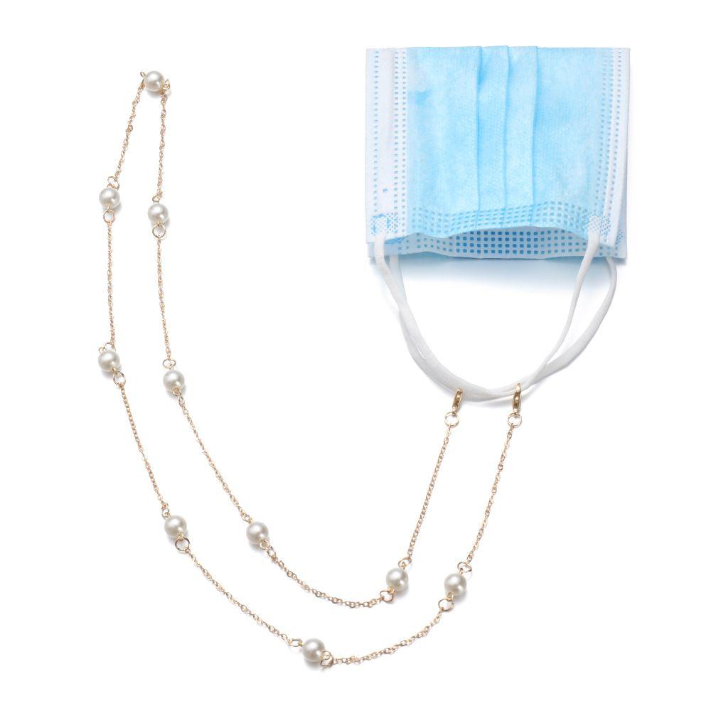 ESPO Dây Đeo Mắt Kính Bằng Kim Loại Chống Trượt Dây Xích Đeo Kính Mát Thời Trang