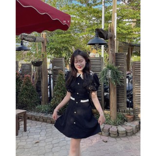 ✿ ĐẦM ĐEN CỔ SEN ✿