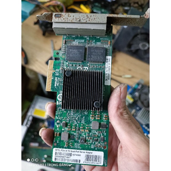 Card mạng 4 cổng 1Gb quard chuyên dùng boot rom, sever