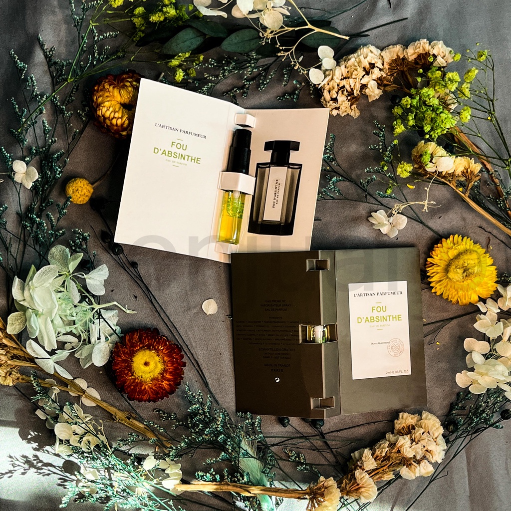 Chai nước hoa trung tính 2ml - L'Artisan Parfumeur Fou d'Absinthe