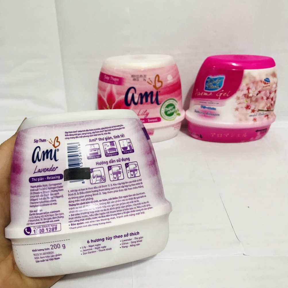 Sáp thơm Ami đủ các mùi dùng làm thơm phòng trong gia đình