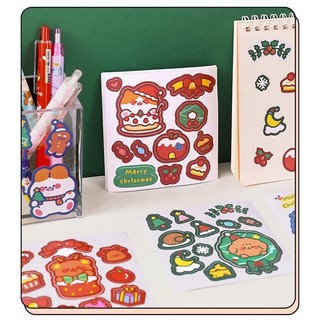 Sticker vuông Giáng sinh