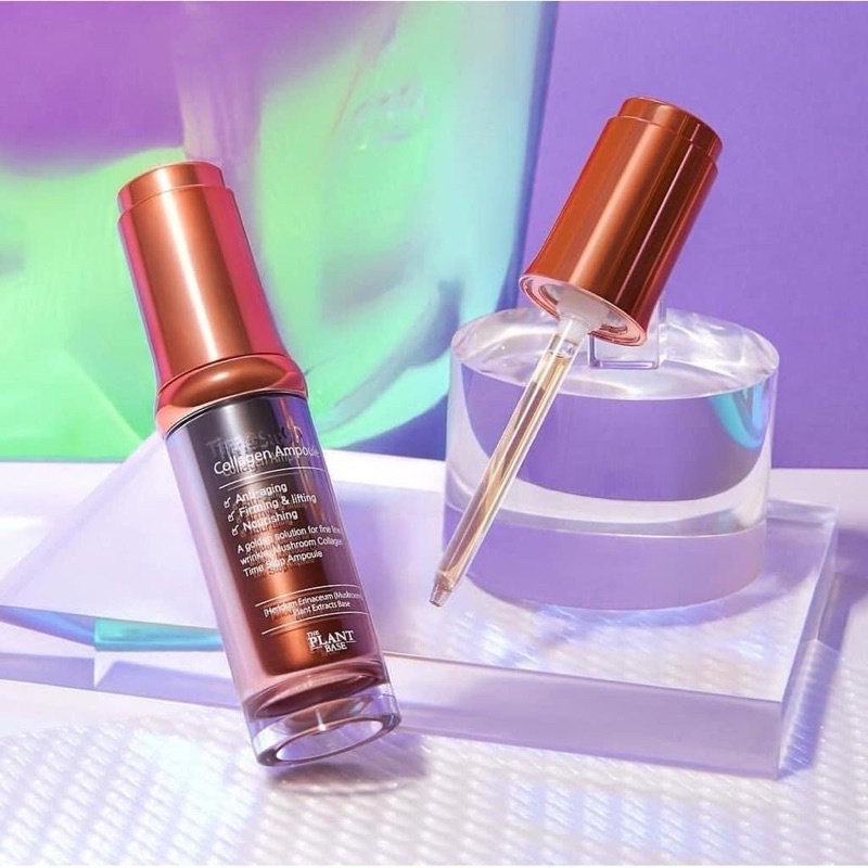 Tinh chất collagen tươi và chiết xuất 76% từ nấm lên men chống lão hoá The Plant Base Time Stop 20ml