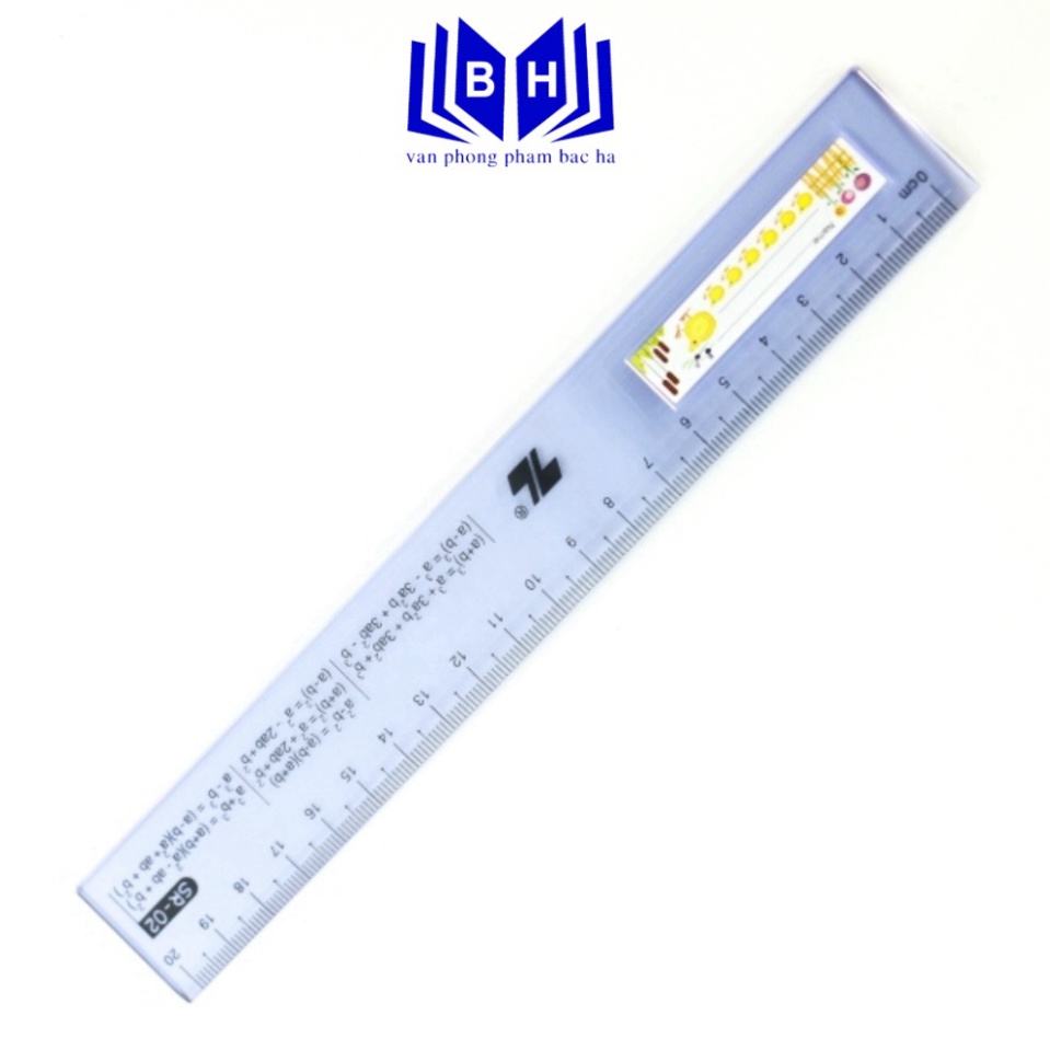 Bắc Hà - Thước Thẳng 20cm Thiên Long SR-02 - Màu Ngẫu nhiên