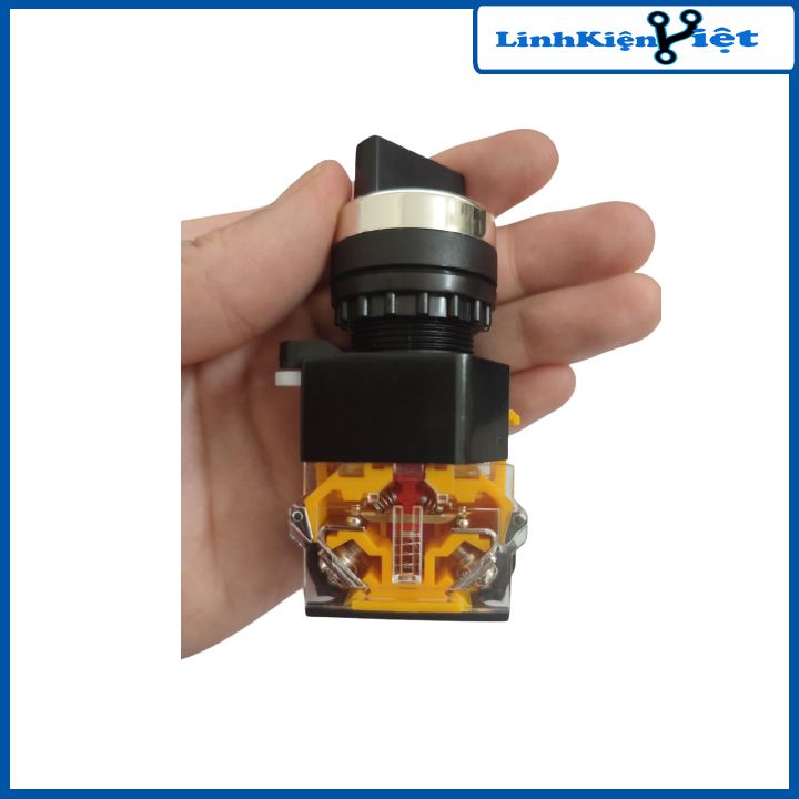 Công tắc xoay 2 vị trí LA38 380V-10A xoay giữ