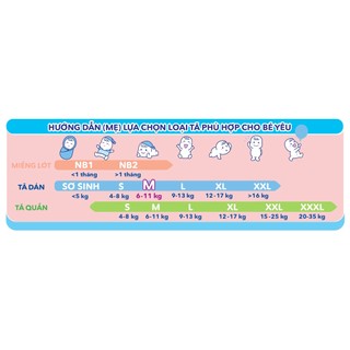 Tã dán Bobby size XS 70 miếng (cho bé <5kg)
