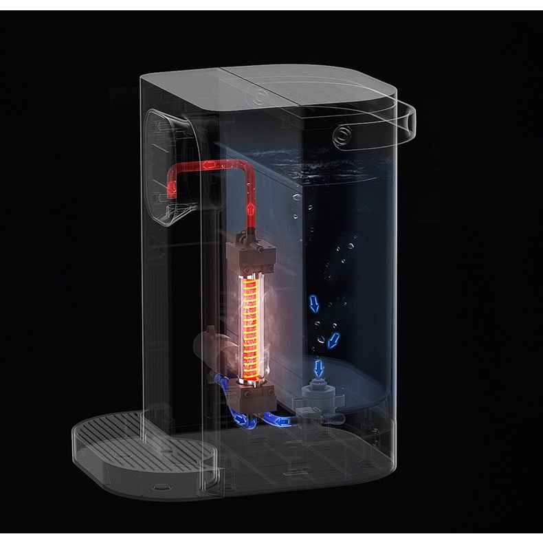 Máy Đun Nước Nóng Tức Thì Tại Vòi JMEY T2 Công Suất 2000W Dung Tích 3 Lít - BH 6 Tháng