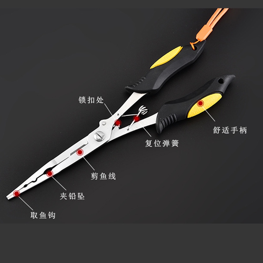 Kìm Cắt Dây Câu Cá Đa Năng Bằng Thép Không Gỉ